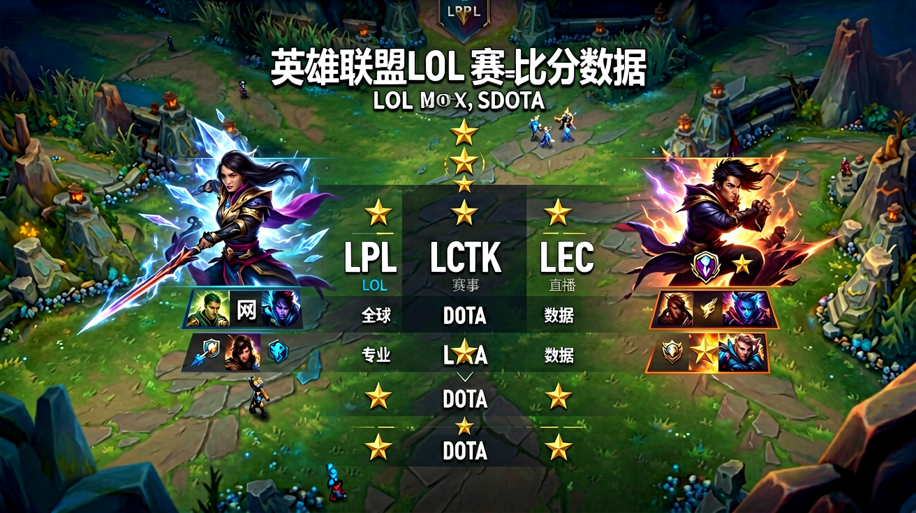 英雄联盟LOL职业赛事比分数据